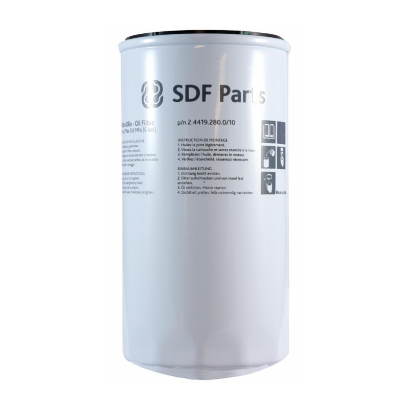 FILTRO OLIO IDRAULICO SDF RIF. 2.4419.280.0/1