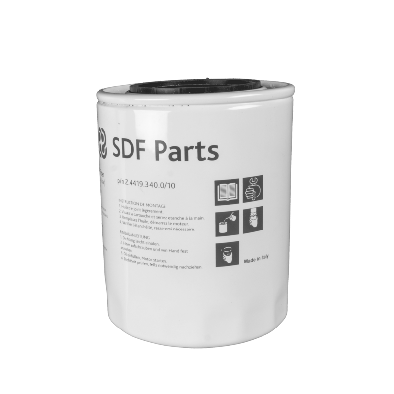 FILTRO OLIO MOTORE SDF RIF. 2.4419.340.0/1
