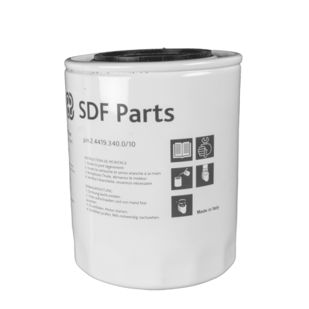 FILTRO OLIO MOTORE SDF RIF. 2.4419.340.0/1
