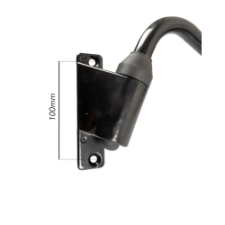 Specchio retrovisore completo dx, misure braccio Ø 20 mm lunghezza 267 mm, coppa specchio 231x174 mm