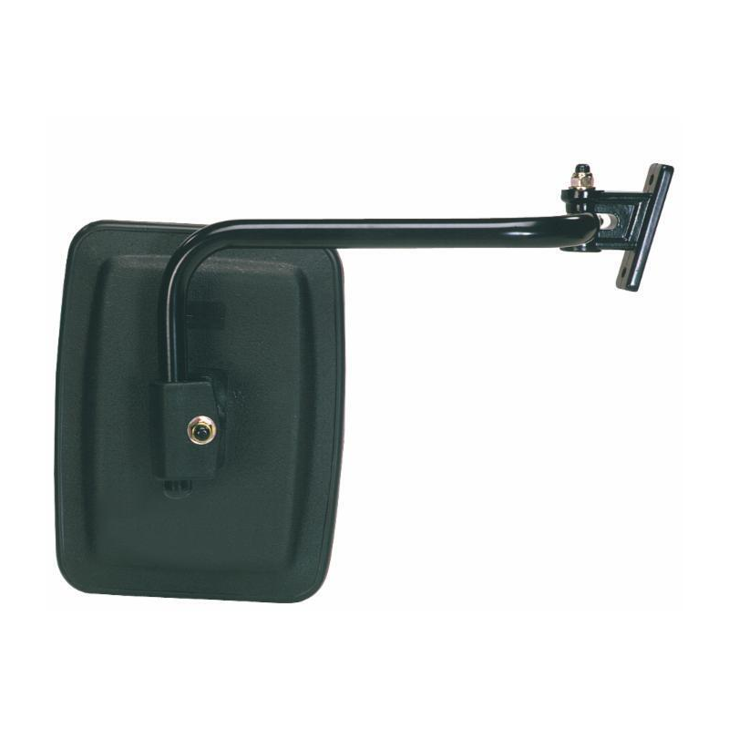 Specchio retrovisore completo dx, misure braccio Ø18 mm lunghezza 254 mm, coppa specchio 231x174 mm