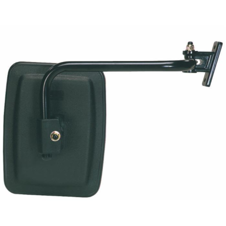 Specchio retrovisore completo dx, misure braccio Ø18 mm lunghezza 254 mm, coppa specchio 231x174 mm
