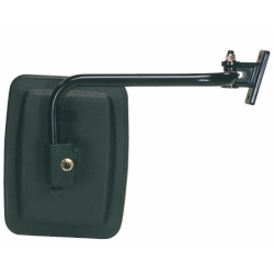 Specchio retrovisore completo sx, misure braccio Ø18 mm lunghezza 254 mm, coppa specchio 231x174 mm