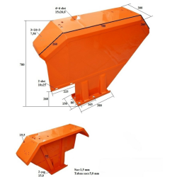 PARAFANGO DX ADATTABILE A 4999764