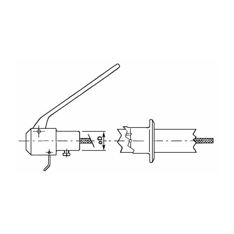 DISPOSITIVO DI SICUREZZA MOTOSTOP PER DIESEL Ø 18MM