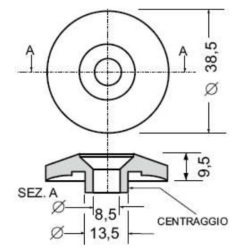 BORCHIA PER CABINE