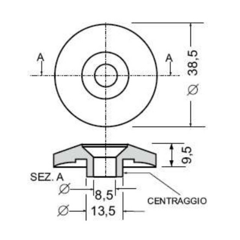 BORCHIA PER CABINE