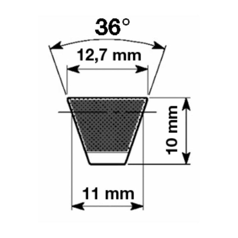 COPPIA CINGHIE ADATTABILE A 5140014