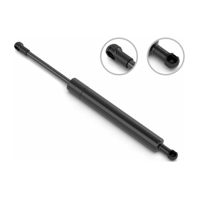 Molla a gas, Lmax 505 mm, 300N, corsa 180 mm