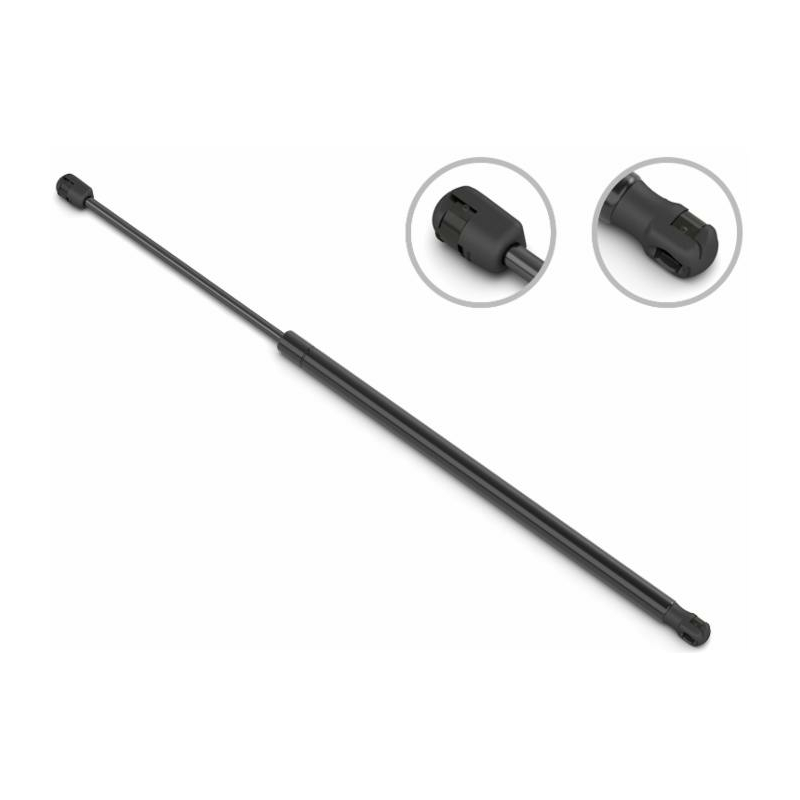 Molla a gas STABILUS Lmax 365,5 mm, 150N, corsa 140 mm