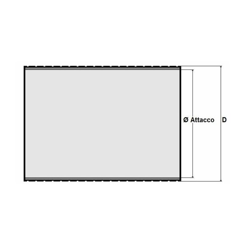 TUBO FLESSIBILE Ø 70X75 6MT