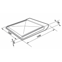 TETTUCCIO PARAPIOGGIA UNIVERSALE 140X120MM