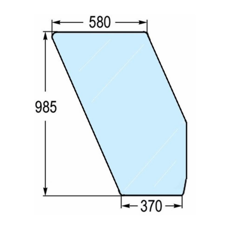 VETRO PORTIERA DESTRO ADATTABILE 5117683