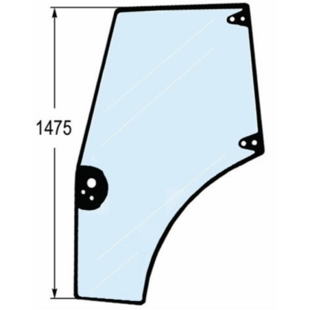 VETRO PORTIERA ADATTABILE 87620234