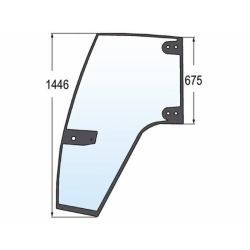 VETRO PORTIERA ADATTABILE 134621080