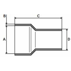 MANICOTTO MASCHIO Ø 65-70 MM