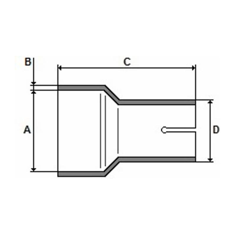 MANICOTTO FEMMINA Ø 103-107 MM