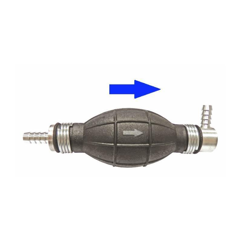 POMPETTA GASOLIO MANUALE Ø8X8 - ATTACCO DIRTTO + ATTACCO 90°