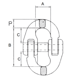 MAGLIA SNODATA 3/4"
