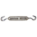 TENDITORE DUE GANCI, FILETTO Ø 1/4", L MINIMA - 145MM