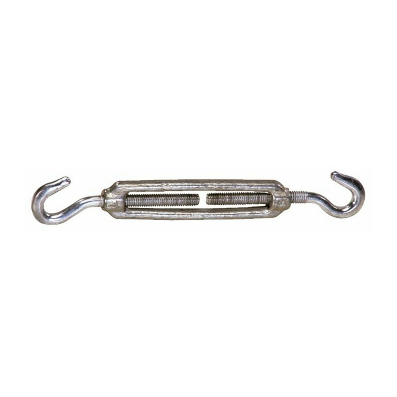 TENDITORE DUE GANCI, FILETTO Ø 5/16", L MINIMA - 162MM