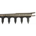 DENTIERA 12 DENTI A TESTA TRANCIATA L- 1,82 MT