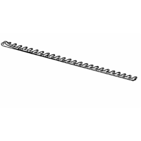 DENTIERA 14 DENTI L - 2,12MT TESTA TRANCIATA