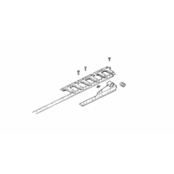 DENTIERA 12 DENTI CON TESTA TRANCIATA L - 1,75 MT
