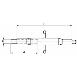 TENDITORE M24X3 CON MANICOTTO L-320