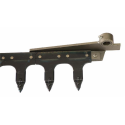 DENTIERA 14 DENTI A TESTA TRANCIATA L - 2,05 MT