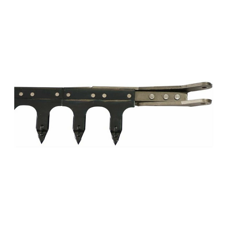 DENTIERA 12 DENTI TESTA TRANCIATA L-1,82MT