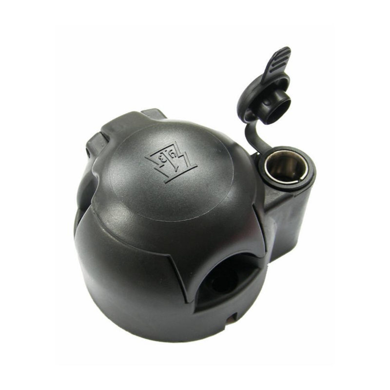 Presa 7 poli + presa 2 poli 12V in plastica