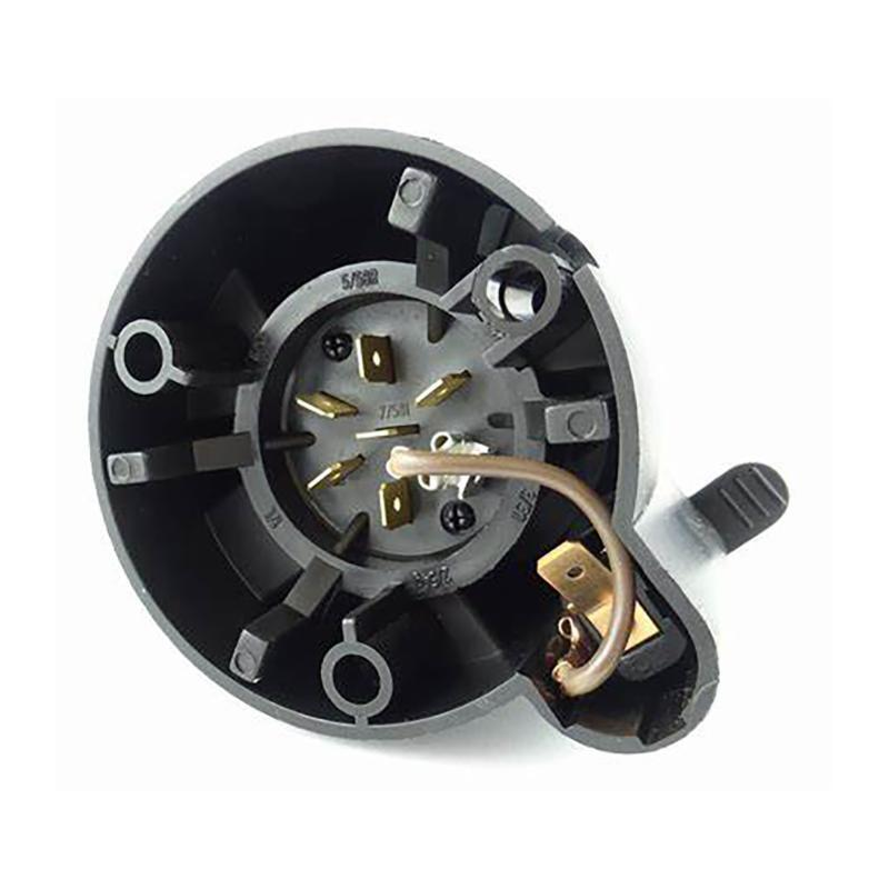 Presa 7 poli + presa 2 poli 12V in plastica