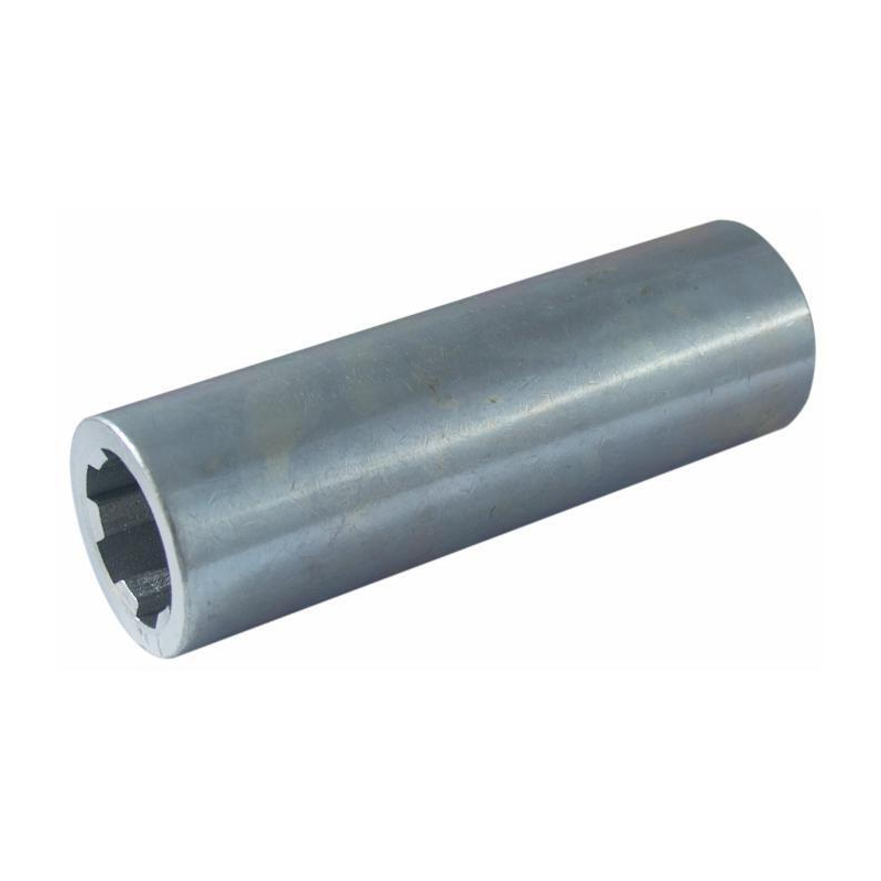 BUSSOLA SCANALATA Ø 48, PROFILO 1"3/8 Z6, L- 150 MM