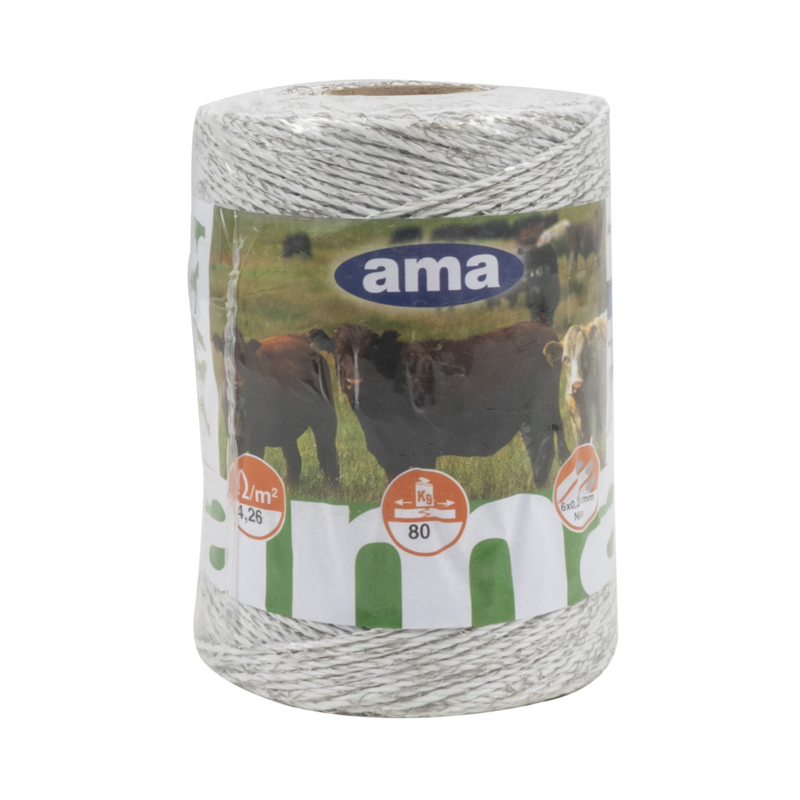 FILO ELETTRIFICATO L- 250MT BIANCO