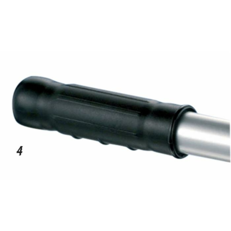 MANOPOLA CHIUSA TONDA Ø INTERNO 22MM, L-129MM, SOFT TOUCH