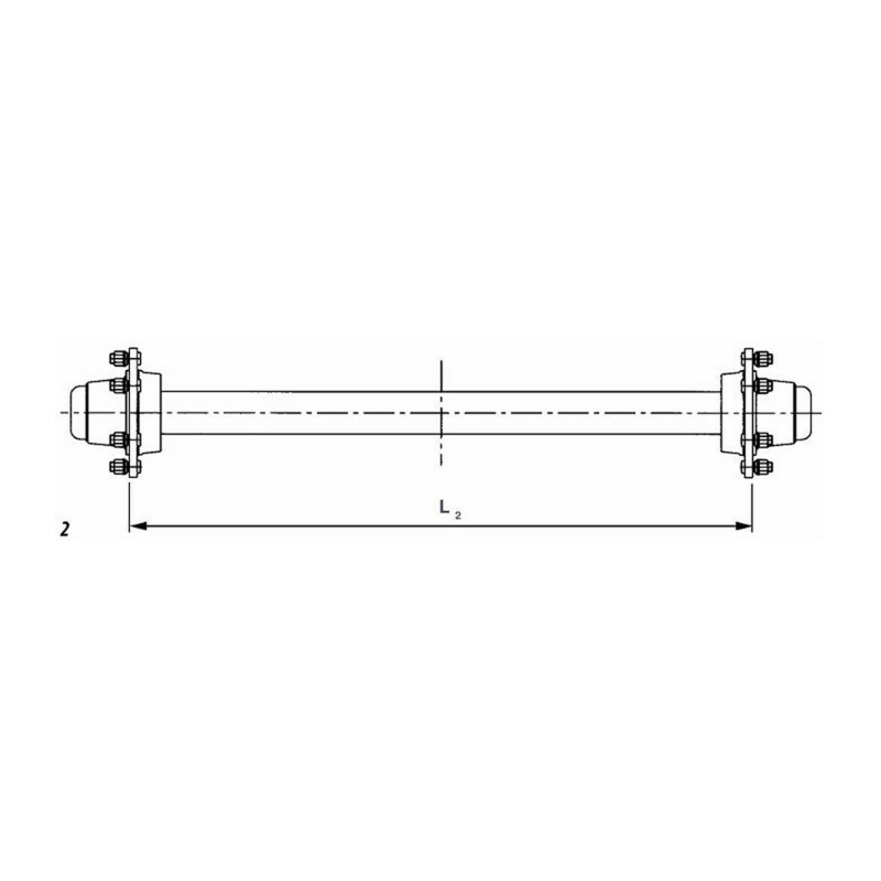ASSALE Q-40, 4 FORI FIAT, L-1000MM