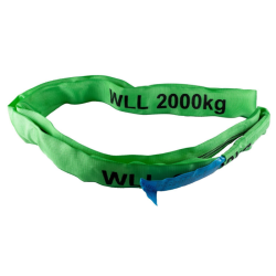 FASCIA AD ANELLO VERDE CIRC.-3MT W-2 TON