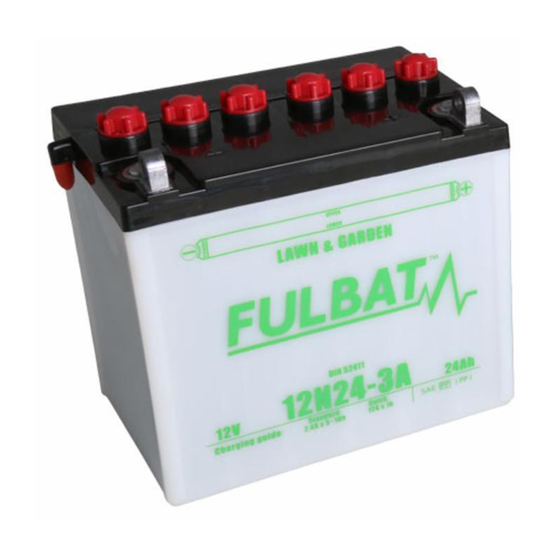 BATTERIA 12N243A 12V/24AH +- KIT