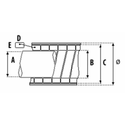 GUAINA CON TUBETTO 2,0X2,7X4,0X5,0