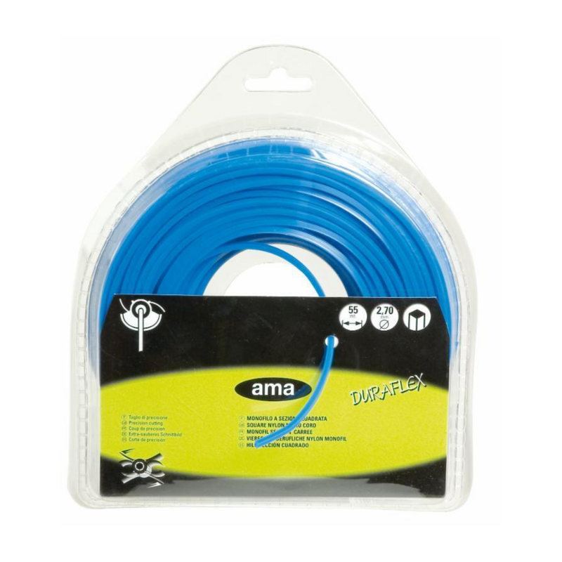 MONOFILO QUADRANGOLARE 2,4 MM IN DISPENSER