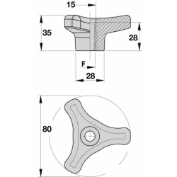 VOLANTINO 3 BRACCI M12