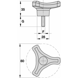 VOLANTINO M10x30