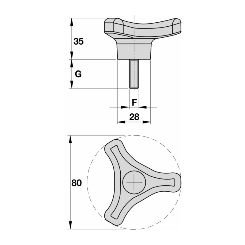 VOLANTINO M10x30