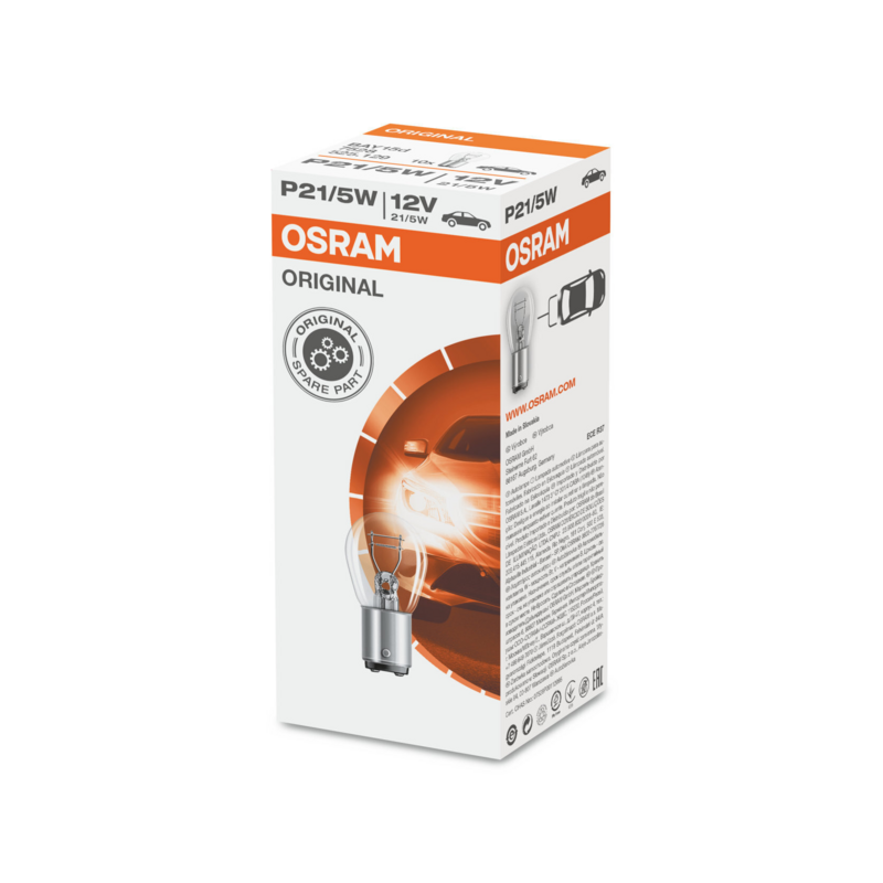 Lampadina alogena P21/5W 12V 21/5W BAY15d