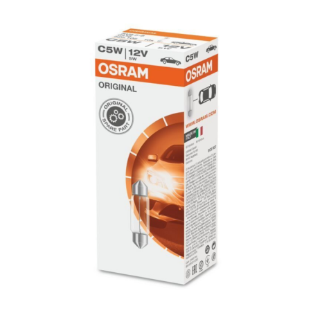 Lampadina alogena 12V 5W C5W SV8.5-8 11x39