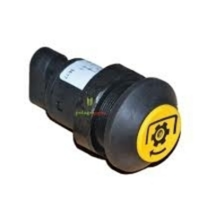 Interruttore a pulsante PNEUTRON giallo, simbolo presa di forza PTO