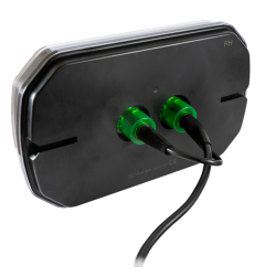 Fanale posteriore LED 12-24V, lato sinistro, 245x40x151 mm