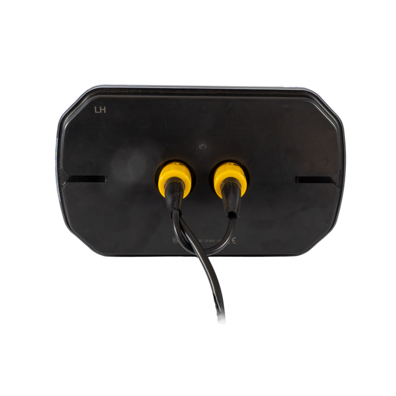 Fanale posteriore LED 12-24V, lato destro, 245x40x151 mm