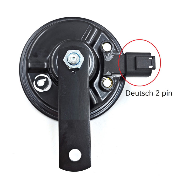 Avvisatore acustico elettromagnetico a disco Ø 92 mm 12V 105~118dB